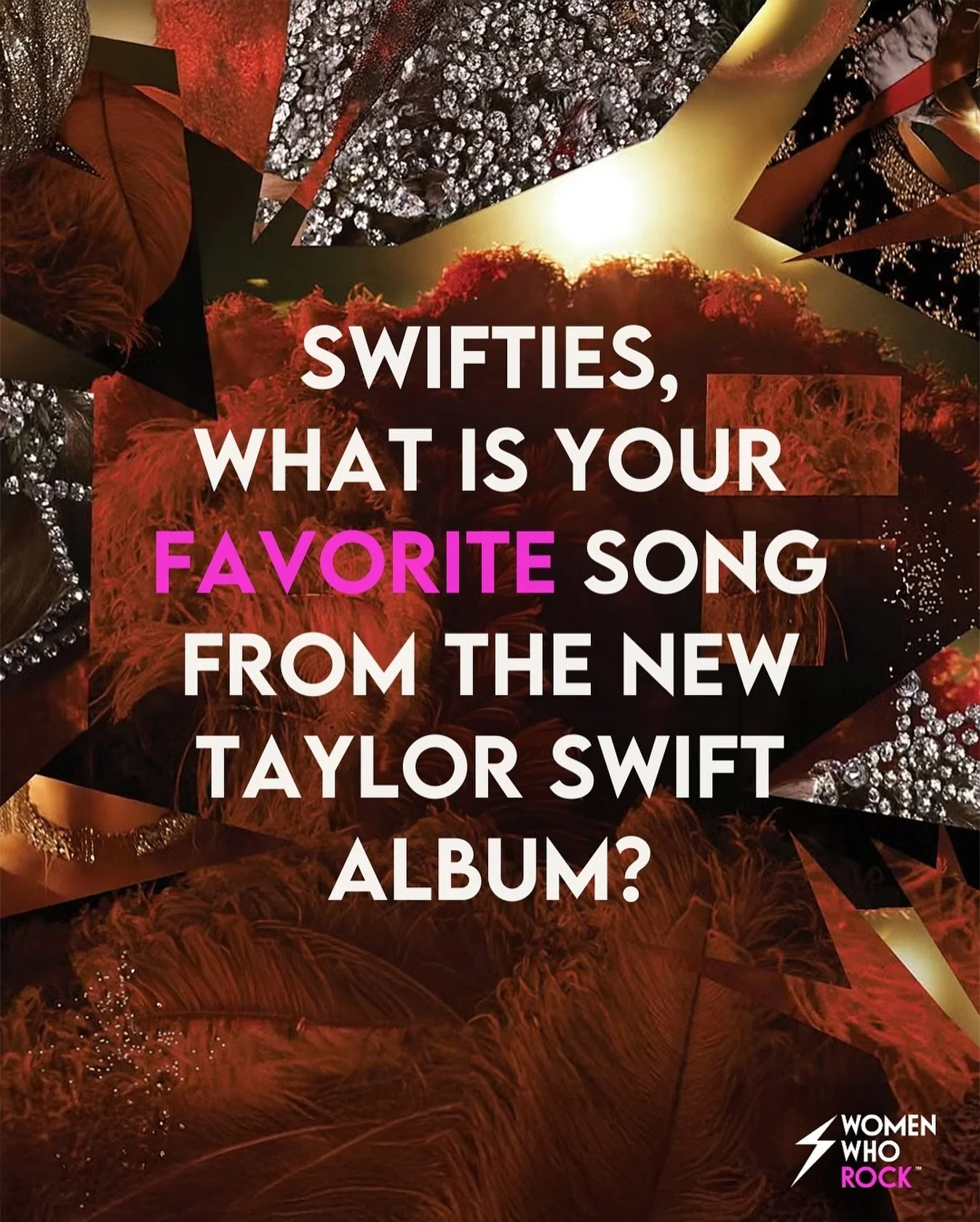 Swifties, we have to know&hellip;

What is your favorite song from The Life of a Showgirl?! 🎪

#womenwhorock #swifties #womeninmusic