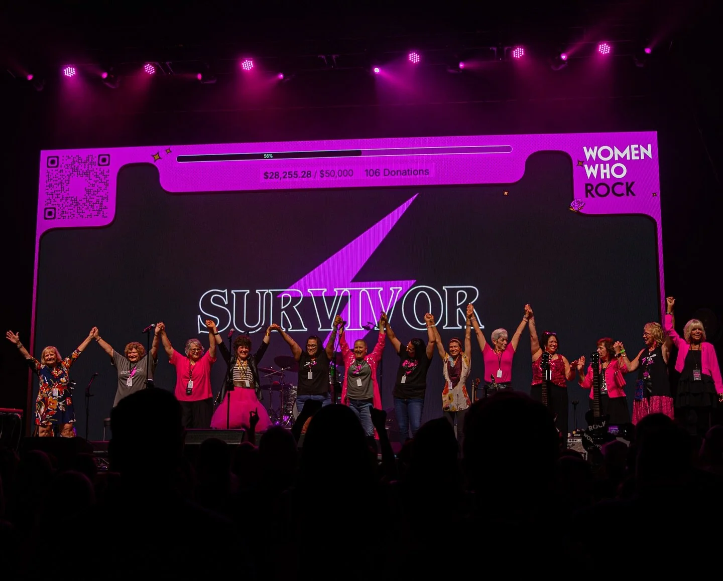 💖 Survivors Who Rock 💖 This Breast Cancer Awareness Month we celebrate the women whose strength, courage, and spirit inspire us.

At our Women Who Rock Benefit Concert, these incredible survivors and thrivers&mdash;many of whom are breast cancer su