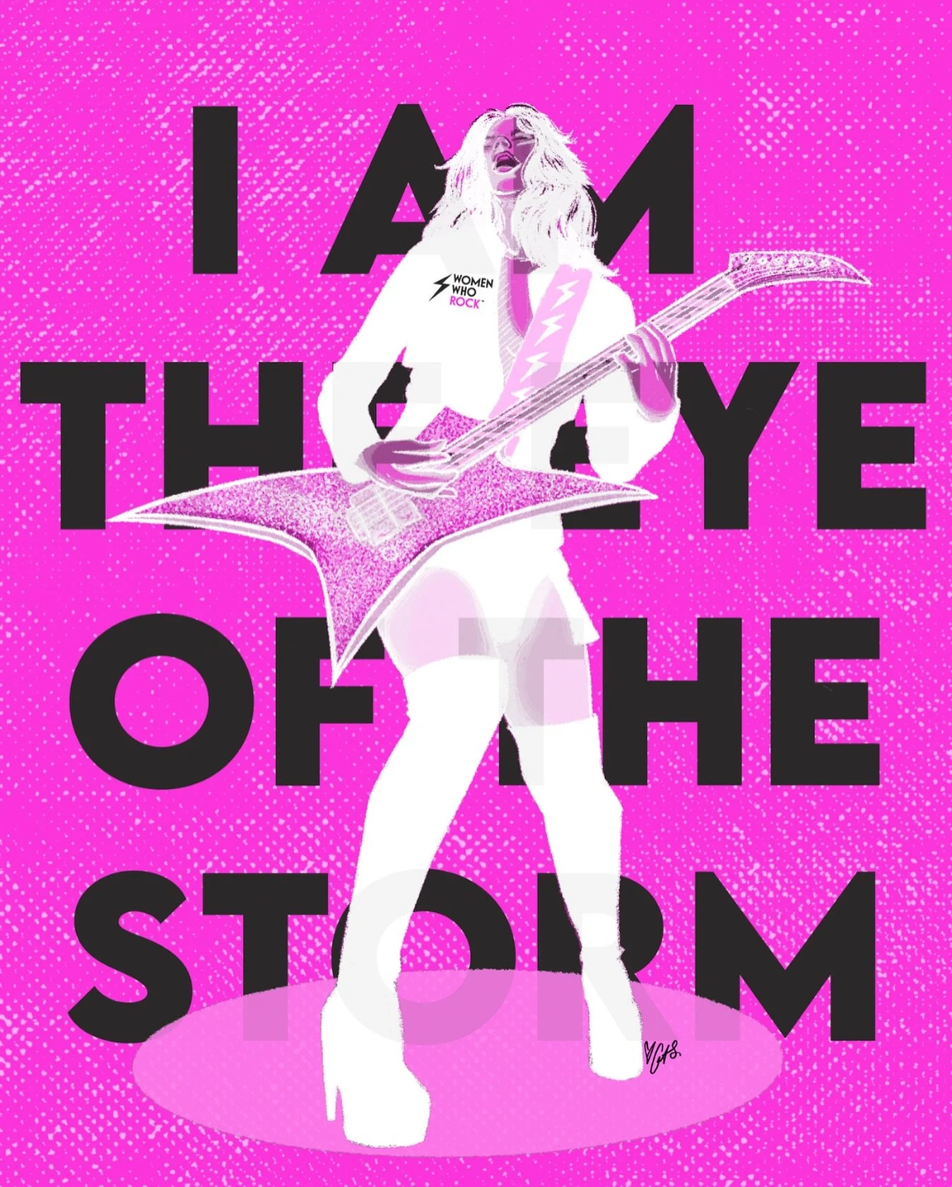 ⚡Today we celebrate Lzzy Hale fearless frontwoman of Halestorm on her birthday! 🖤

Known for her powerhouse vocals, unapologetic presence, and blazing guitar riffs, Lzzy inspires women everywhere to own their fire and rock their truth.

Illustration