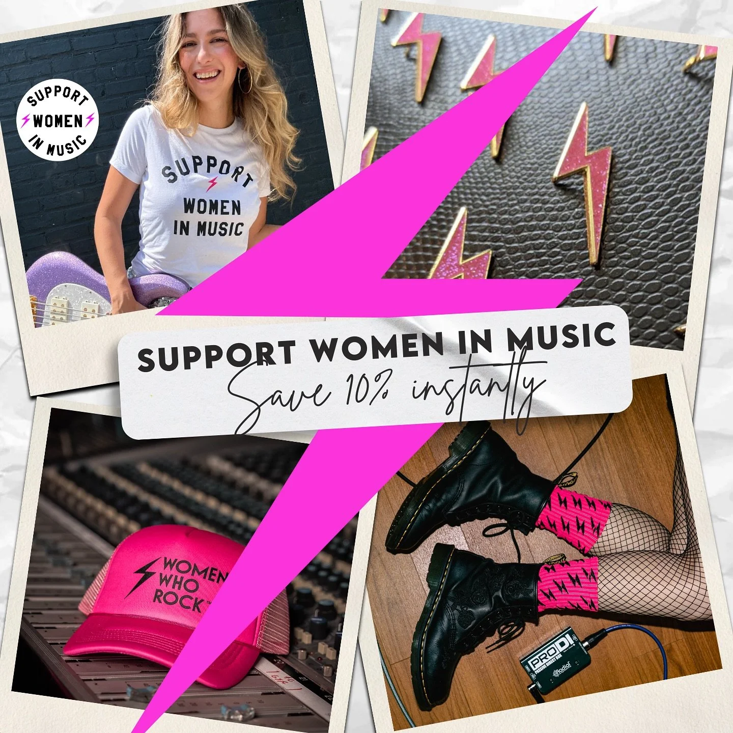 Holiday Merch Bundles are now live at womenwhorock.shop 🎁⚡️

Bundles Built to Rock&mdash;curated sets for effortless gifting and meaningful impact.

Every bundle supports women in music and a portion of proceeds funds lifesaving women&rsquo;s health