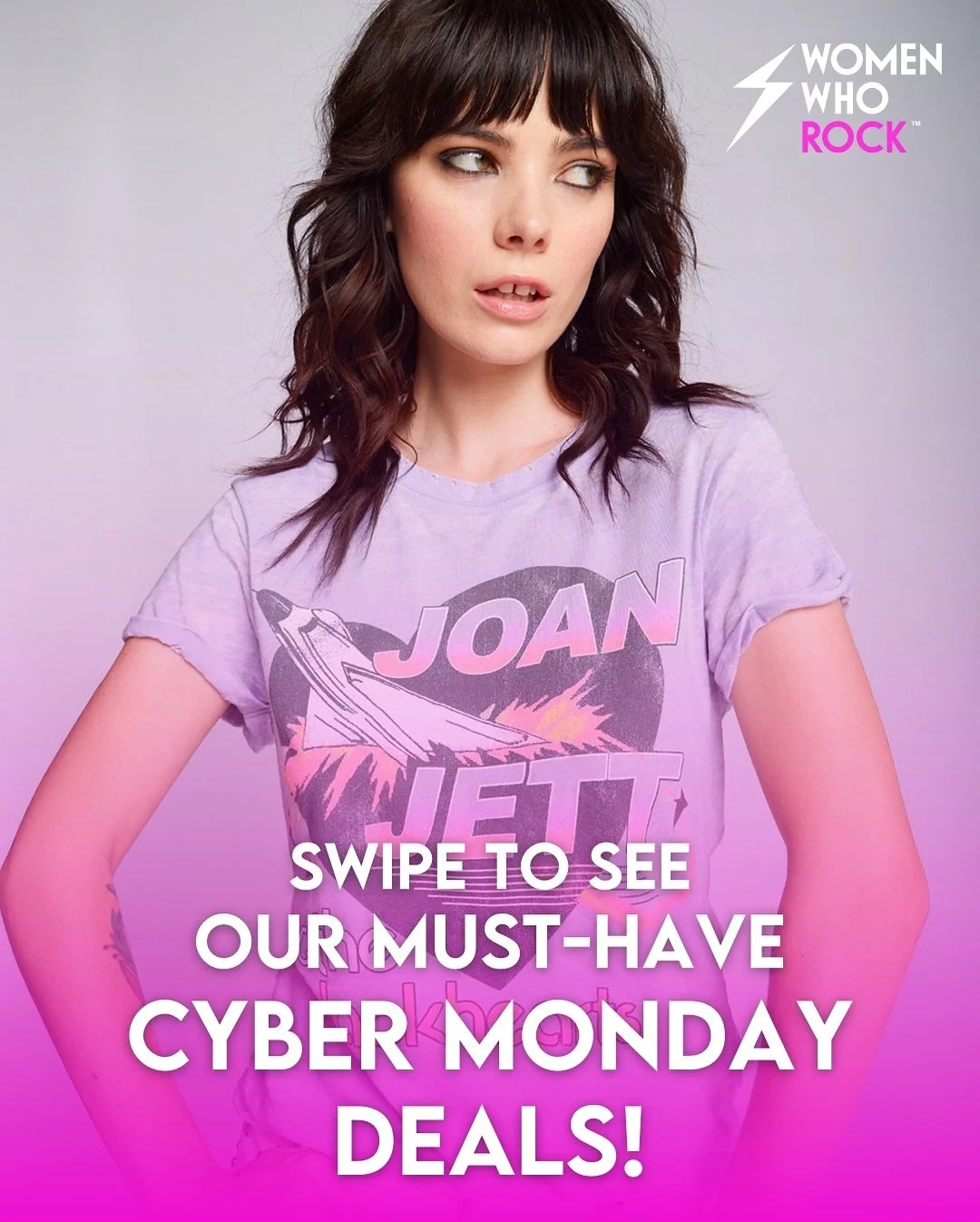 Rock n&rsquo; roll with us this Cyber Monday and check out our must-have deals! ⚡️

Shop the perfect gifts for the women who rock in your family 🤘🎸🎹🥁

Visit Womenwhorock.shop 

#womenwhorock #womeninmusic #cybermonday