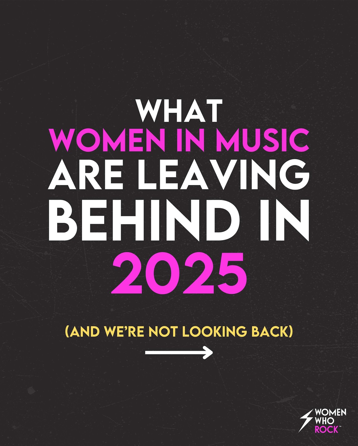 What we&rsquo;re leaving behind in 2025 💅

We stole the show in 2025, but next year we own it. 

#womeninmusic #supportwomeninmusic #womenwhorock