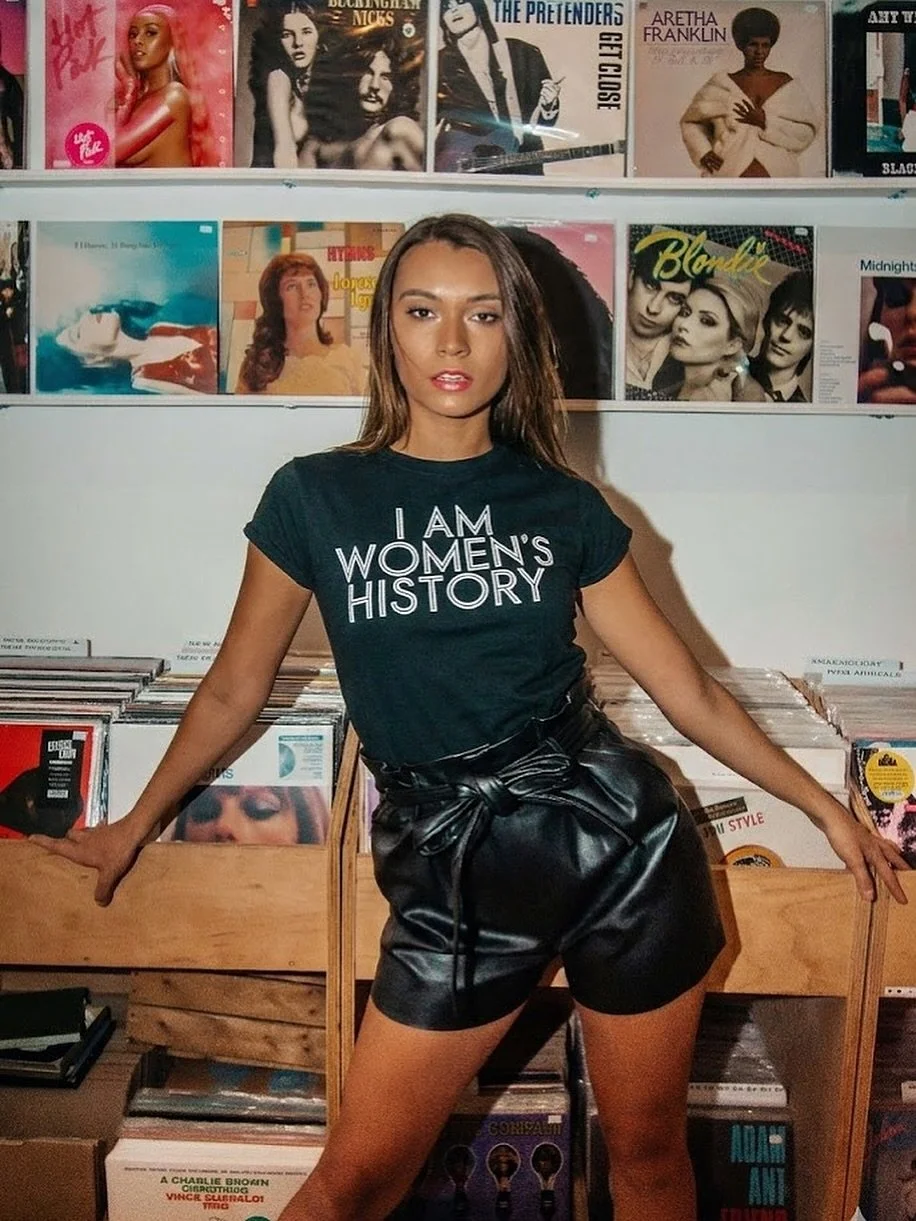 I AM WOMEN&rsquo;S HISTORY. ⚡️ LIMITED EDITION.

Not just this month. Every single day.

Our limited edition March drop is BACK and better than ever.

The I AM WOMEN&rsquo;S HISTORY tee now features an improved, more relaxed women&rsquo;s cut &mdash;