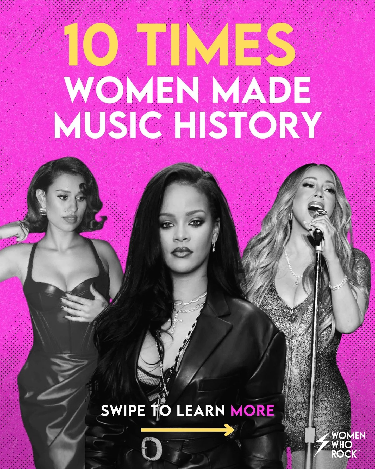 10 times women made music history 🎵⚡️

This is your daily reminder that it&rsquo;s STILL Women&rsquo;s History Month, so we&rsquo;re going to continue celebrating by highlighting 10 women who changed music forever! 

#womenwhorock #womeninmusic #sup
