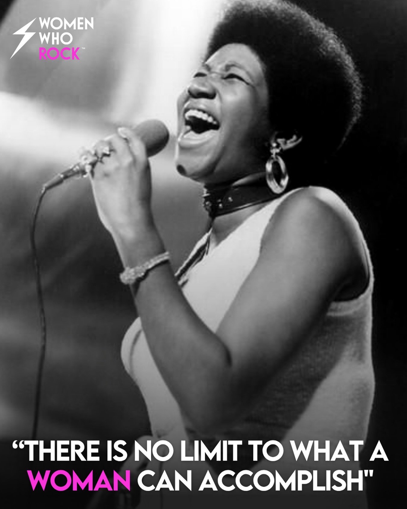 &ldquo;There is no limit to what a woman can accomplish.&rdquo; ⚡️👑

Today we celebrate the incomparable Aretha Franklin a voice that didn&rsquo;t just define a generation, but empowered women everywhere to demand more, be more, and own their power.
