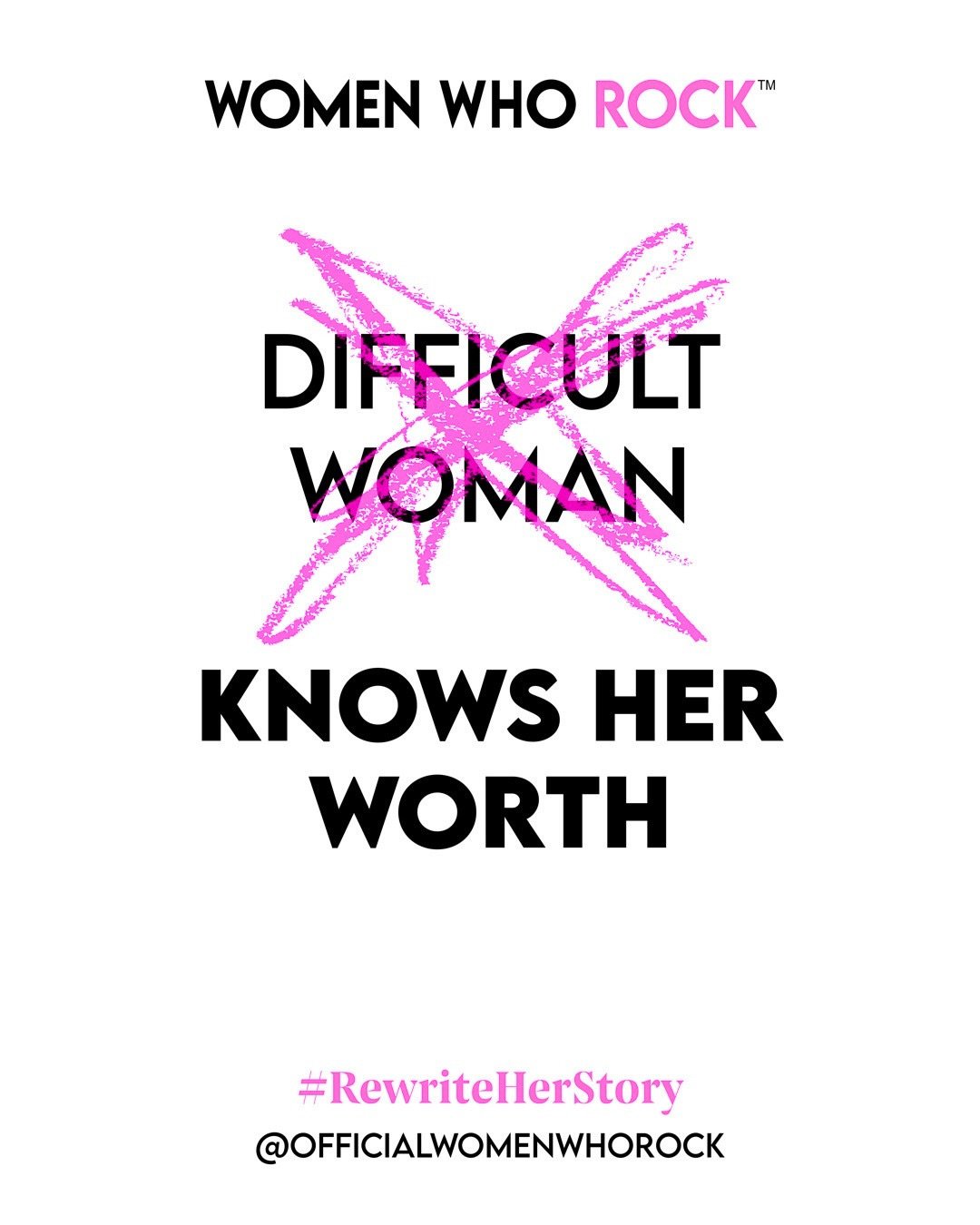 They said&hellip;we rewrote it. ⚡️

At Women Who Rock, our mission has always been bigger than music. It&rsquo;s about rewriting the narrative in women&rsquo;s health, in the industry, and in the stories we&rsquo;ve been told for far too long.

This 