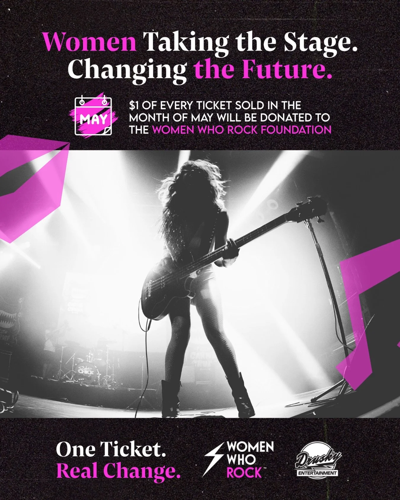 We&rsquo;re proud to announce a powerful new partnership between @officialwomenwhorock and @druskyent 💥

Announced during Women&rsquo;s Health Week, this collaboration will help support women in music while advancing women&rsquo;s health through the