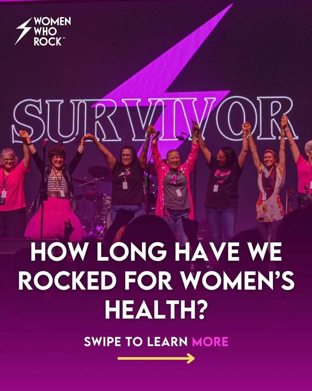 We&rsquo;ve been rocking for women&rsquo;s health since 2018, and we&rsquo;re still just getting started. 🩷🎸

For every woman we&rsquo;ve supported, every breakthrough we&rsquo;ve helped fund, and every voice we&rsquo;ve amplified: thank you for be