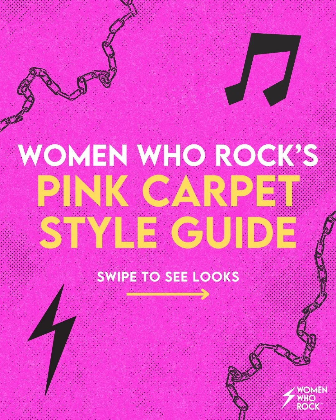 Introducing our official Women Who Rock Pink Carpet Style Guide! ⚡️

Whether you&rsquo;re getting glam for your walk down the Pink Carpet at this year&rsquo;s Women Who Rock Benefit Concert or looking to rock your next concert in style, we&rsquo;ve g