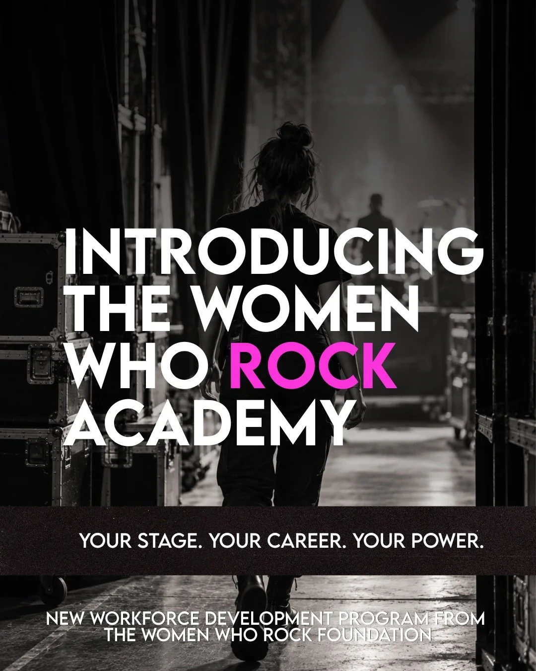⚡ INTRODUCING THE WOMEN WHO ROCK ACADEMY.

Women belong across every part of the music industry on stage, behind the board, behind the scenes and at the table.

That&rsquo;s why the Women Who Rock Foundation is launching the Women Who Rock Academy, a