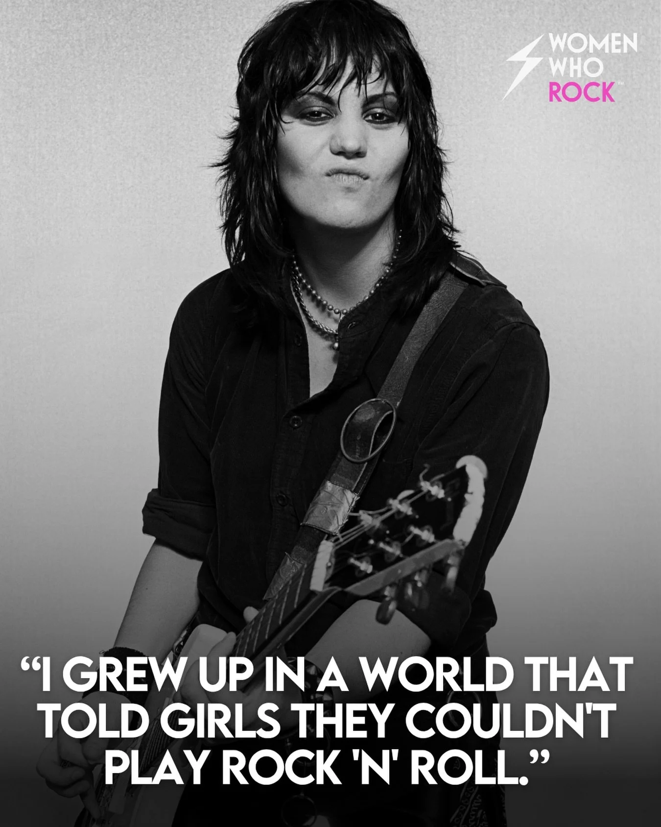 Happy birthday to the one and only Joan Jett. ⚡️

She didn&rsquo;t just refuse to follow the rules&mdash;she changed them for every woman who picked up a guitar after her. From The Runaways to The Blackhearts, Joan&rsquo;s fearless sound, independenc