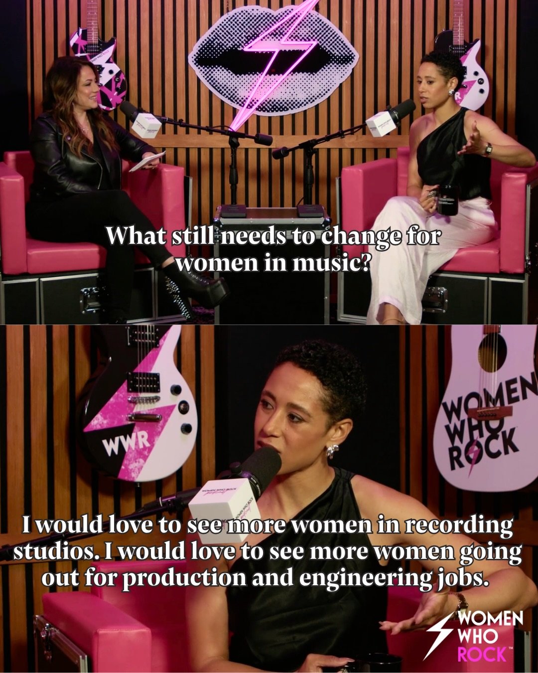 What still needs to change for women in music? 🎙️⚡️

More women in recording studios. More women in production and engineering. More women leading record labels. More women shaping artist development.

In Episode 01 of Women Who Rock: The Podcast, M