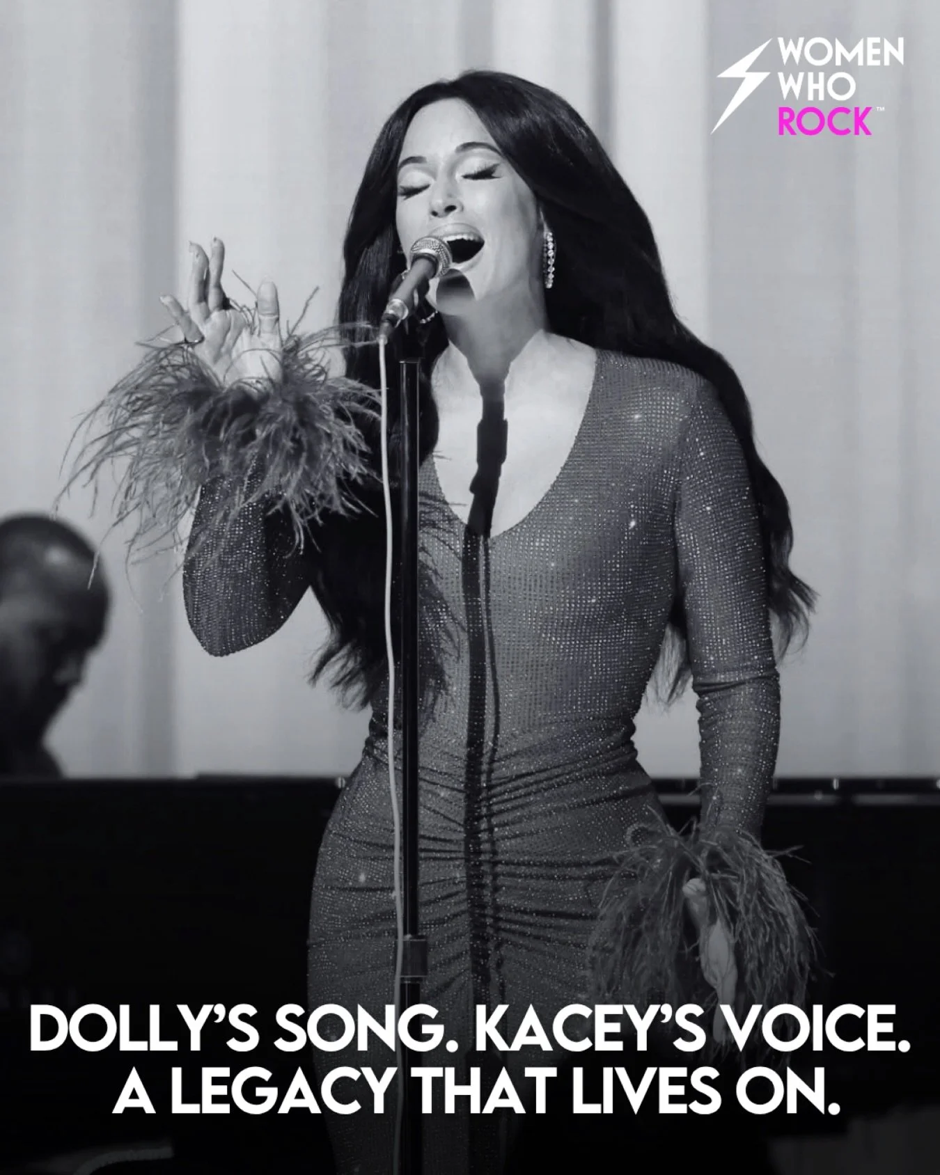 Some performances stay with you.

Kacey Musgraves honoring Dolly Parton with &ldquo;I Will Always Love You&rdquo; at tonight&rsquo;s VMAs was one of them. Dolly wrote a song that generations have carried in their own voices, and tonight Kacey sang it