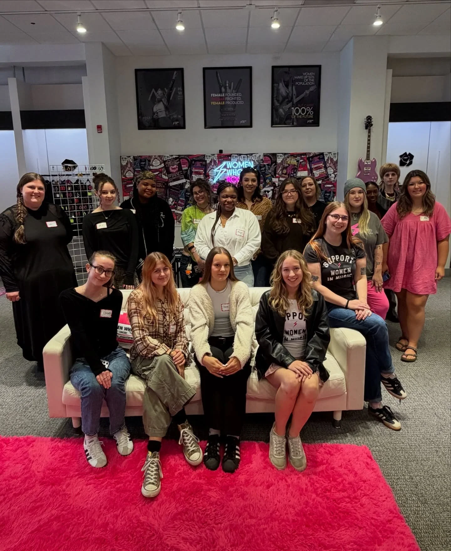 Today, we officially launched the Women Who Rock Academy and welcomed our inaugural Fall 2026 cohort. 🖤⚡

It was an emotional and powerful day filled with honest conversations, new connections and women ready to build their futures in music and ente