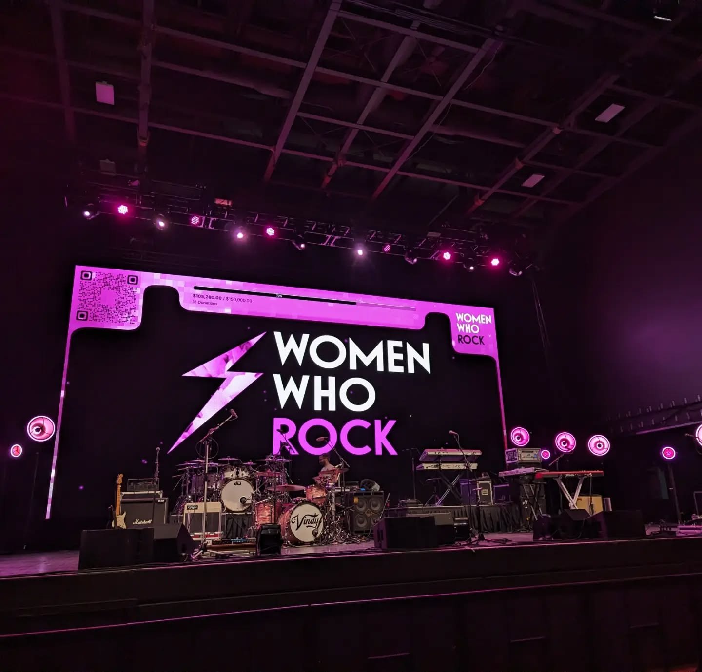 Doors are officially OPEN. Welcome to the 2026 Women Who Rock Benefit concert presented by Gibson Gives. ⚡