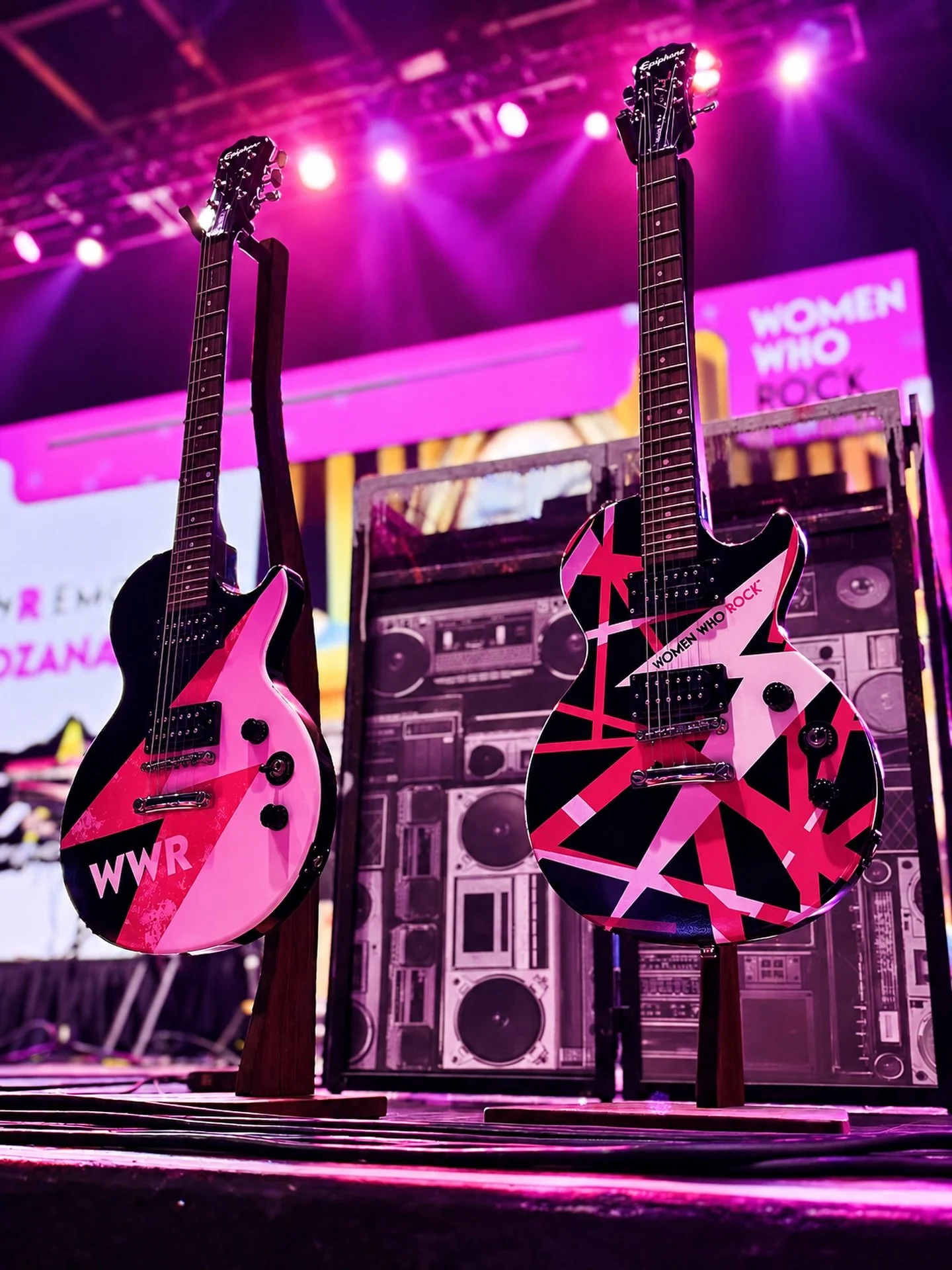 Women Who Rock &times; Gibson ⚡️

For years, @gibsonguitar has been an incredible partner in our movement to amplify women&rsquo;s voices in music and harness the power of music to advance women&rsquo;s health research.

This year, Gibson Gives retur