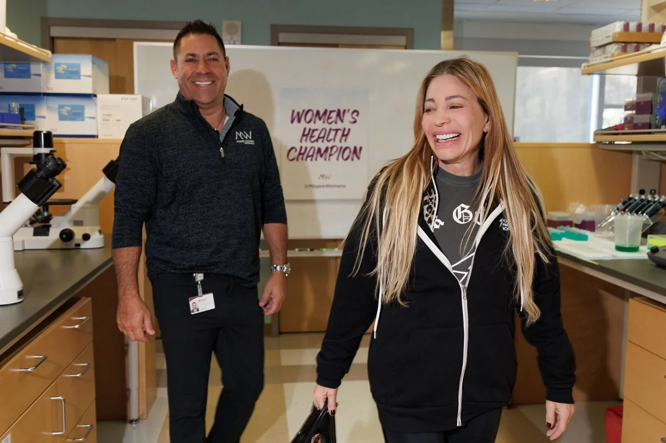 Before Taylor Dayne rocked the Women Who Rock stage, she went behind the scenes of the mission that brings us together. ⚡️🩷

Taylor visited the labs at Magee-Womens Research Institute, our nation&rsquo;s first and largest research institute dedicate