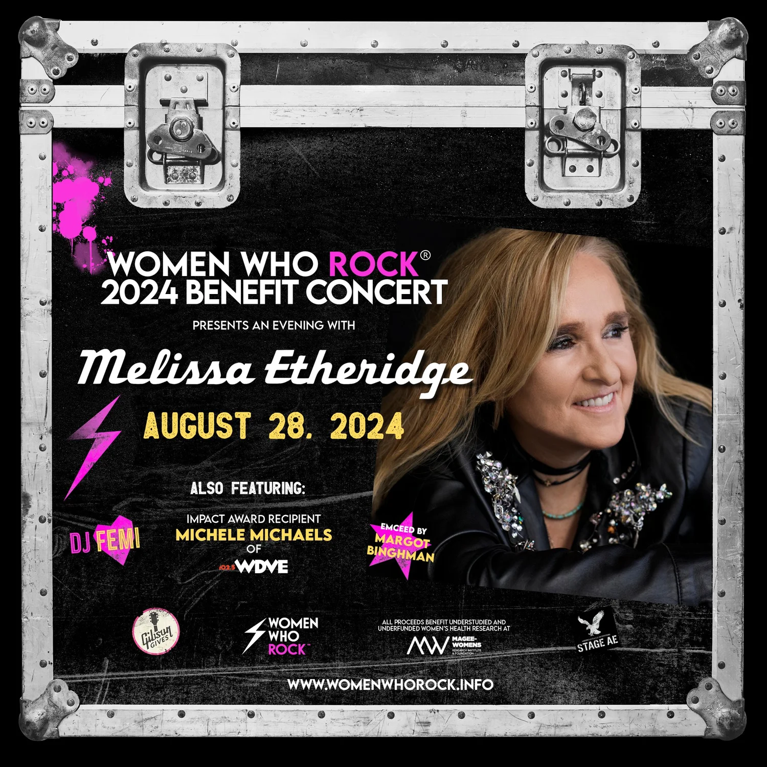 Melissa Rocks The 2024 Women Who Rock™ Benefit Concert, featuring Melissa Etheridge ...