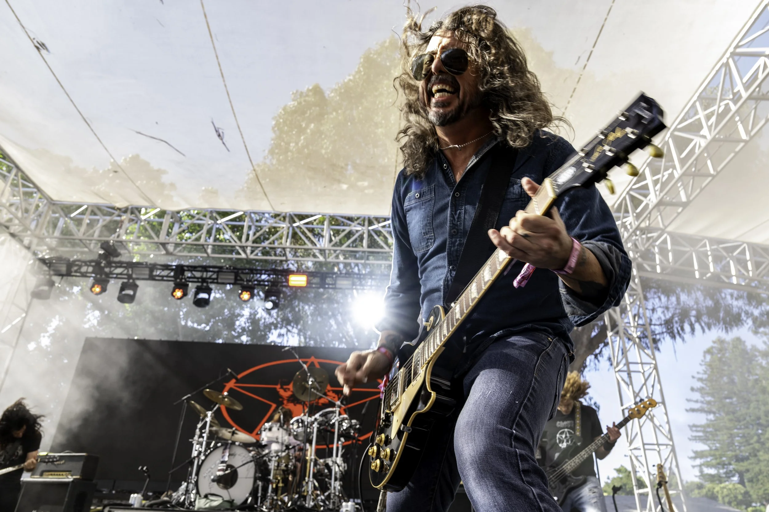 Dave Grohl w Chevy Metal, Napa, 2026
