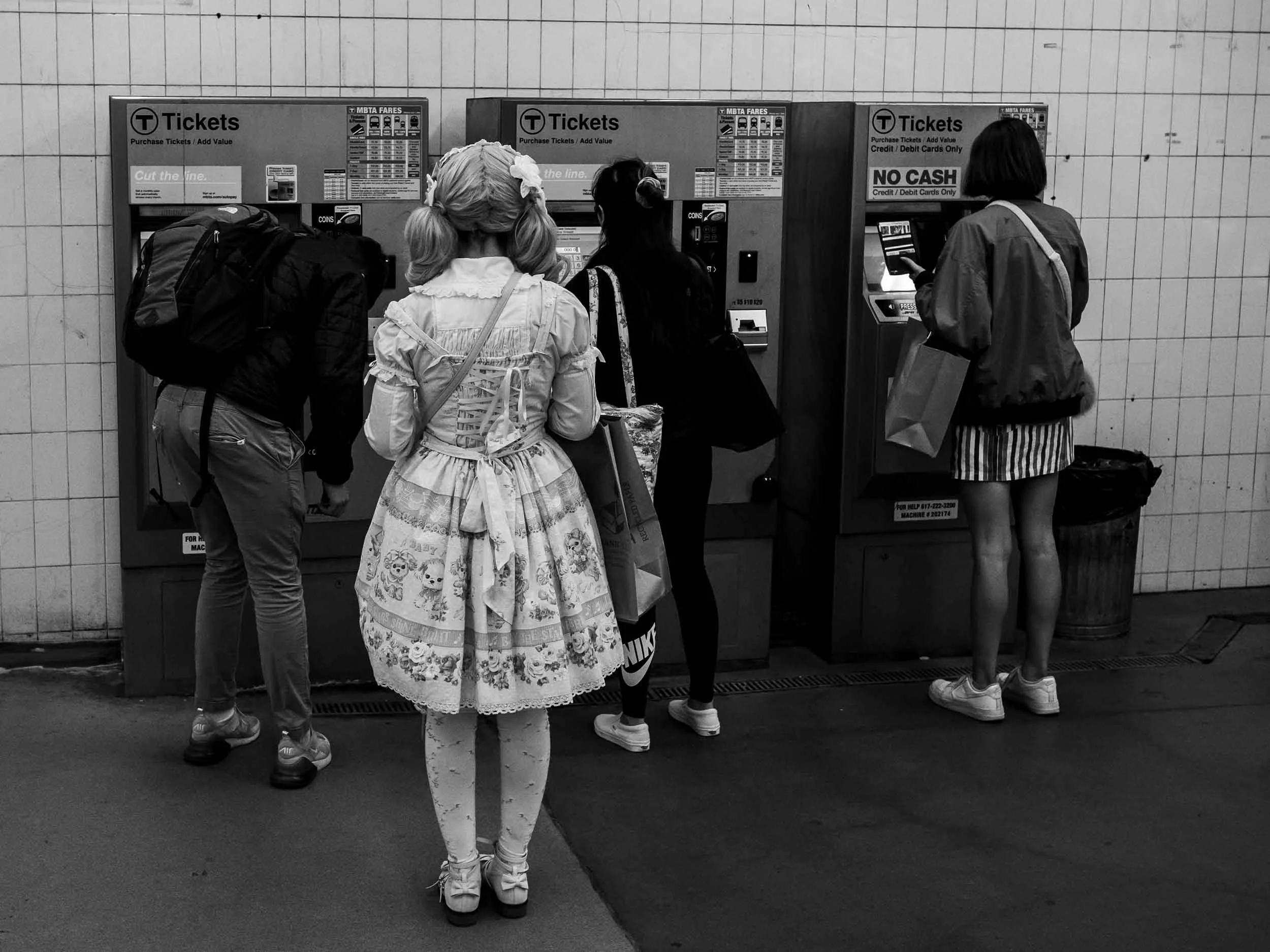 T Stop, Boston MA, 2018