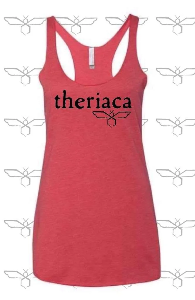 Women's Poly-Rich Racerback Tank Top - Heather Red