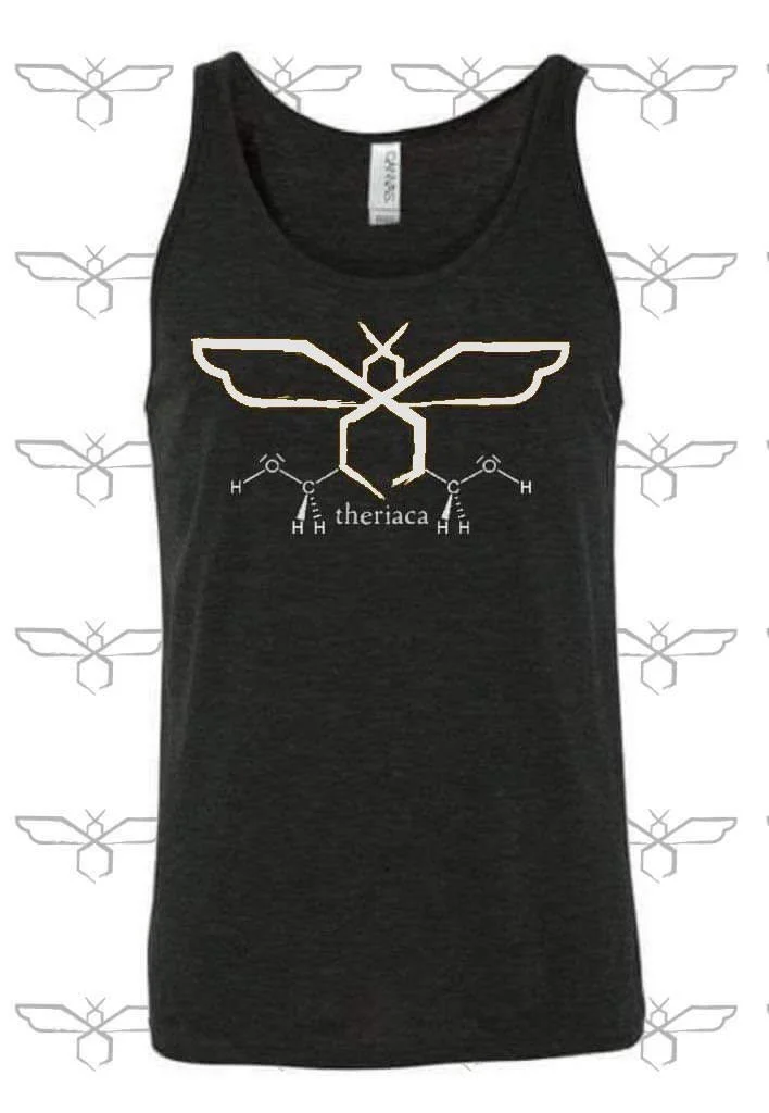 The Honey Formula Jersey Tank - Charcoal Black Triblend
