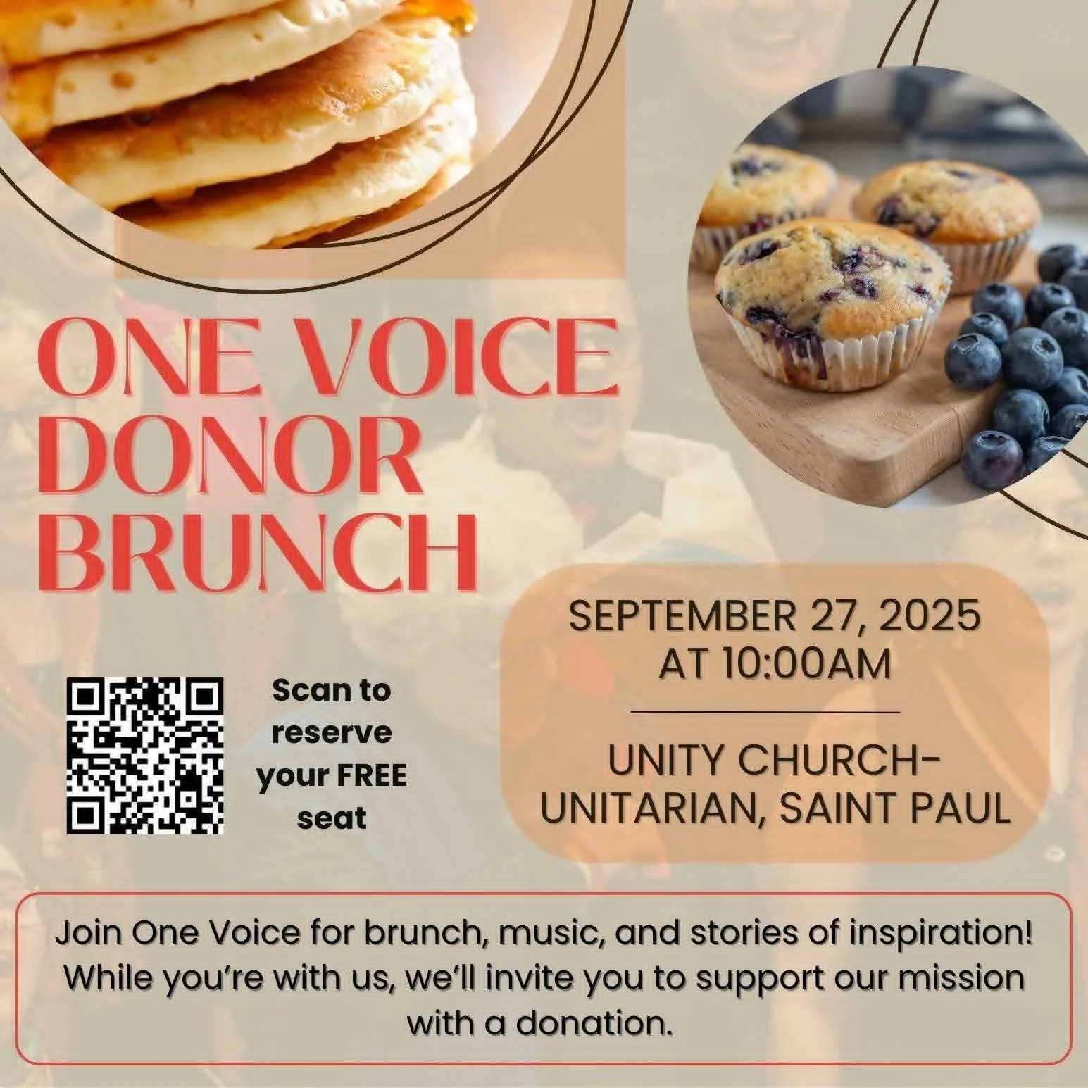 One Voice Donor Brunch