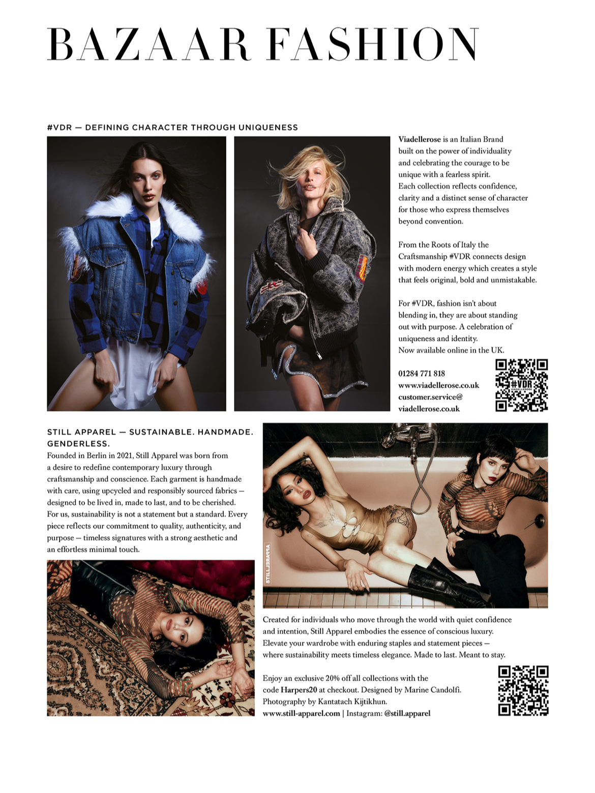 Still Apparel Harper's Bazaar