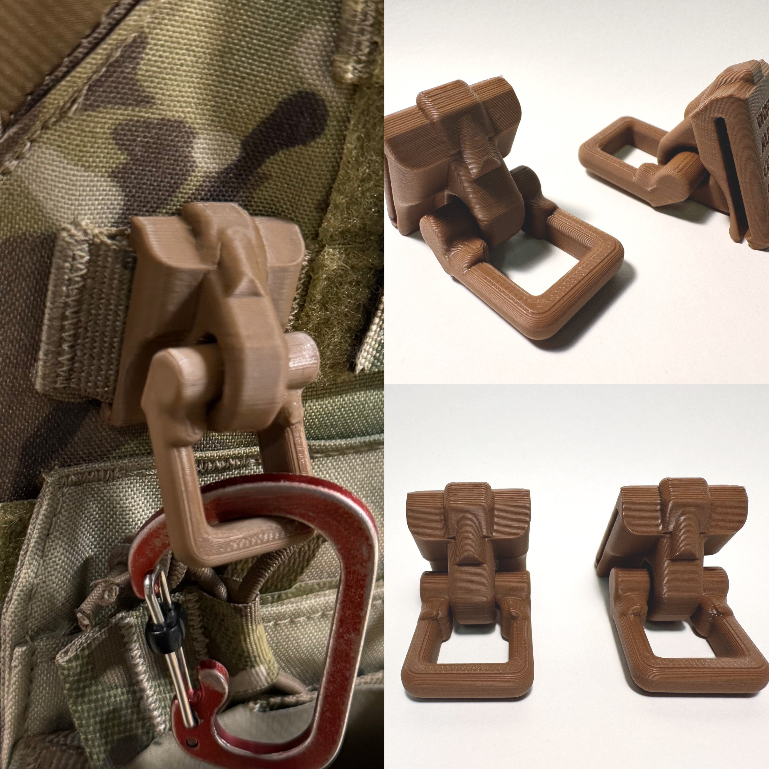 Coyote Brown MOLLE D Ring, Tactical.jpeg
