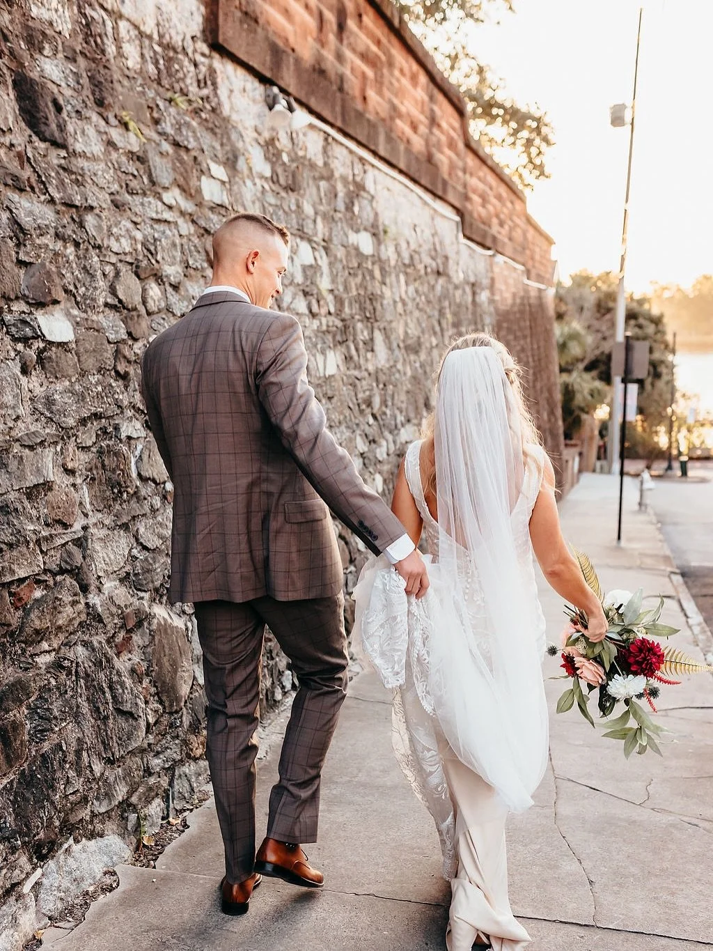 One year ago today, we had the honor of bringing the Mcfarlings&rsquo; unforgettable celebration to life. Cheers to a lifetime of love, laughter, and beautiful memories 🤍 

Photographer: SavBrown Photography - @savbrown.photography 
Florals: FauxRea