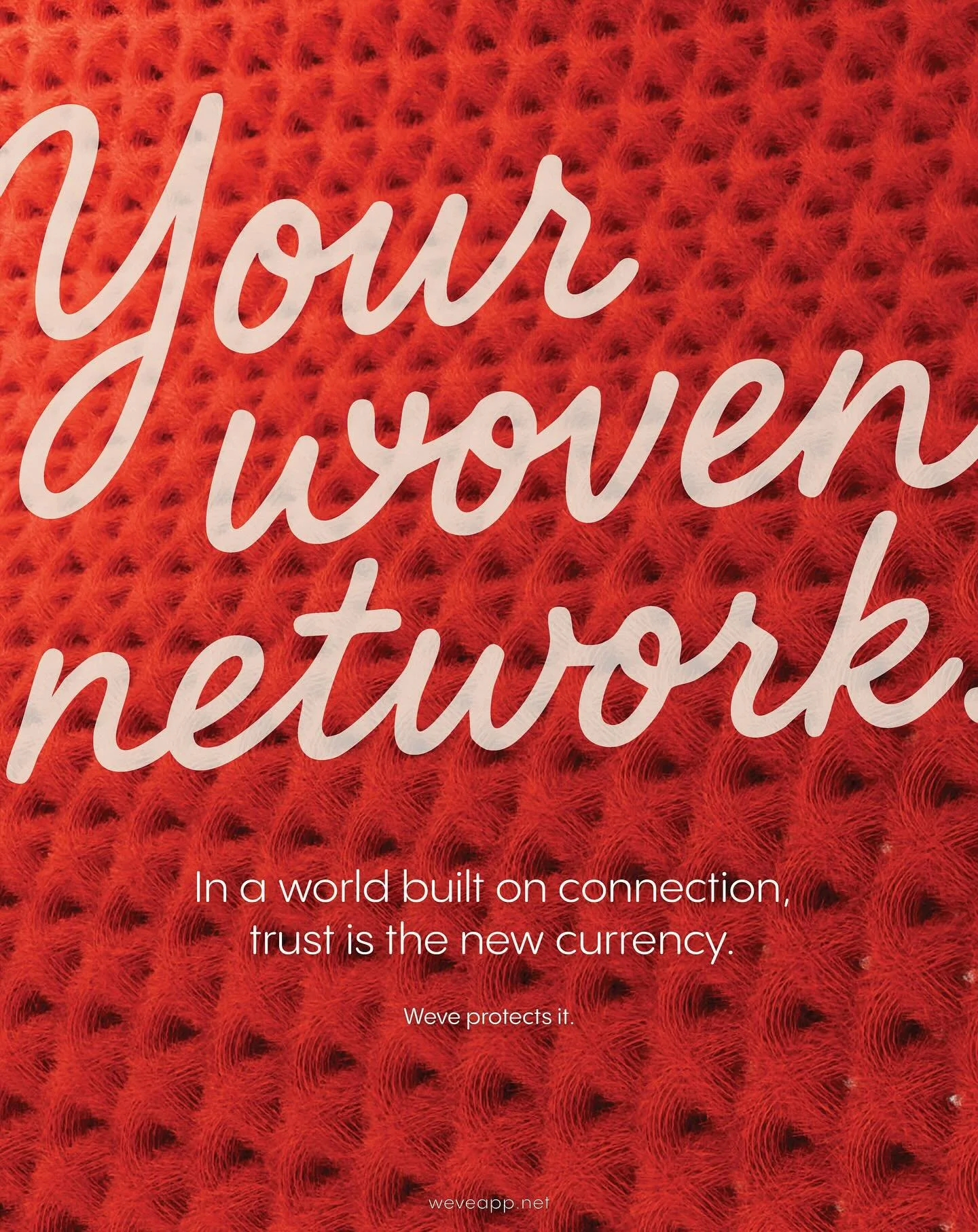 Grow your network through people you trust.

Coming, January 2026.
#stayintheweve #findyourthreads
