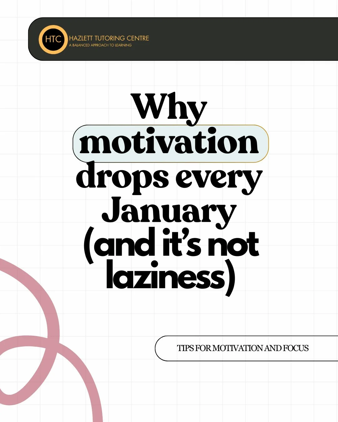 If motivation was a struggle last year, January often brings it into focus.⁠
Not because students don&rsquo;t care, but because structure has quietly fallen away.⁠
⁠
Before Term 1 ramps up, clarity and routine matter more than pushing harder.⁠
⁠
That