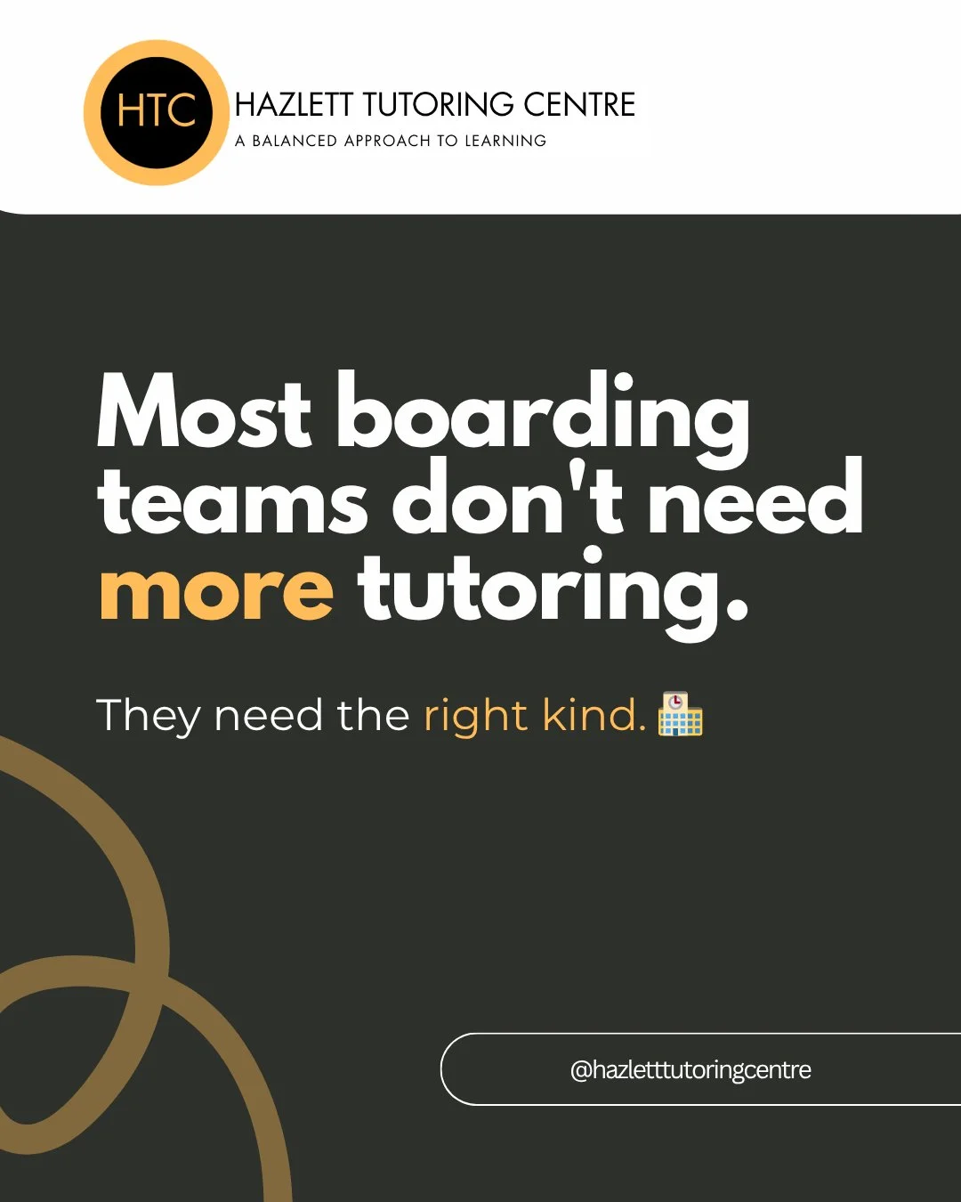 The best boarding partnerships don't feel like another thing to manage.⁠
⁠
For the boarding teams we work with, tutoring itself isn't the hard part. Finding tutoring that actually fits the rhythm of a boarding house is.⁠
The scholarship candidate who