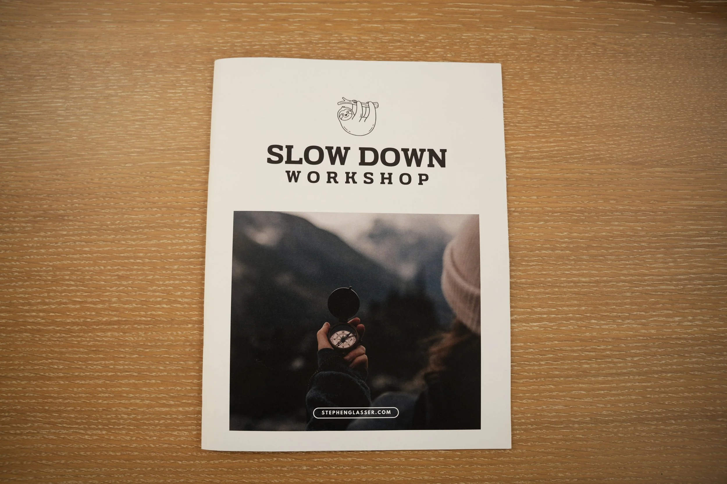 Slow Down Workbook - Fall Edition