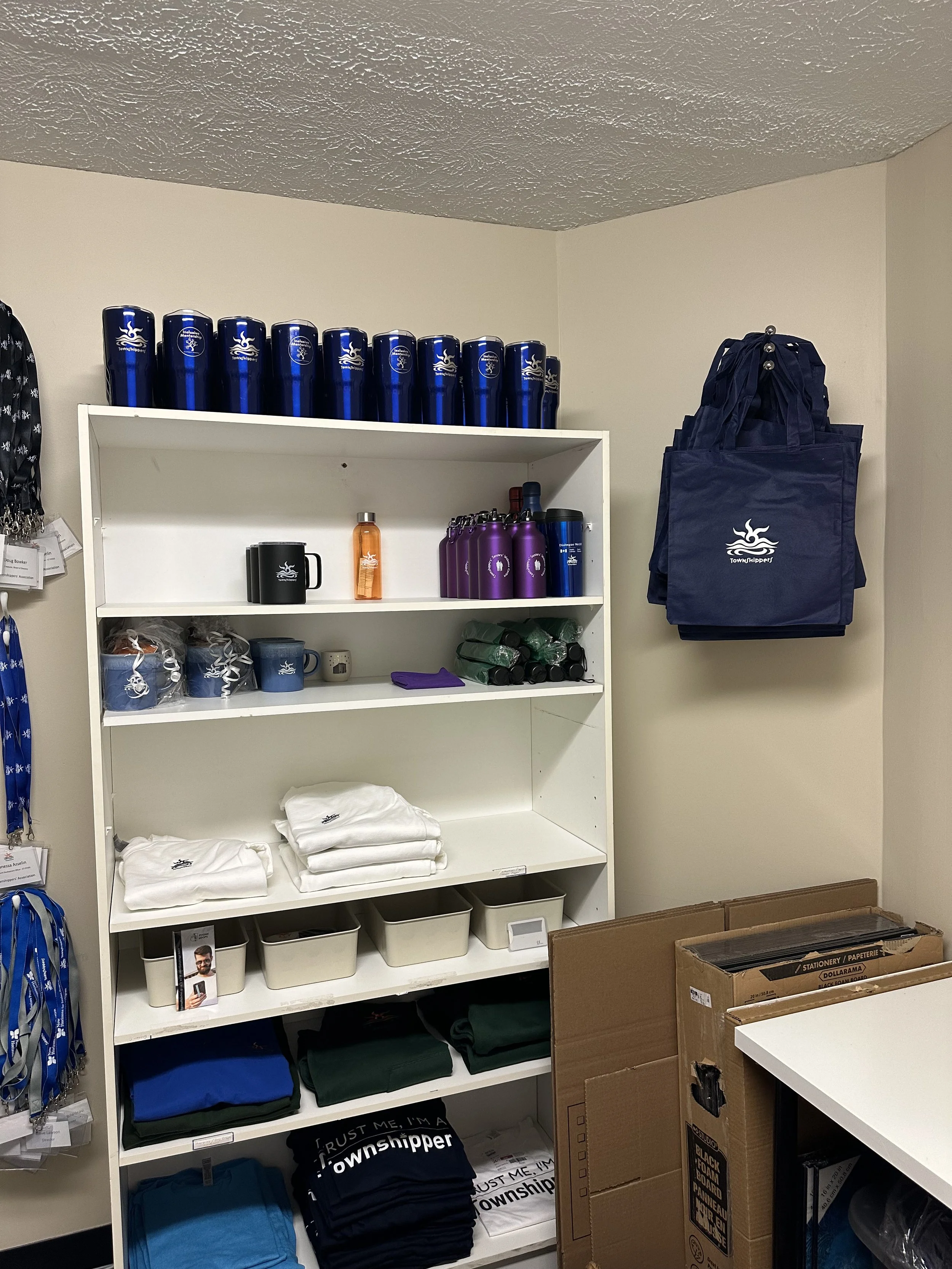 AFTER - Merch Room (everything has a home)