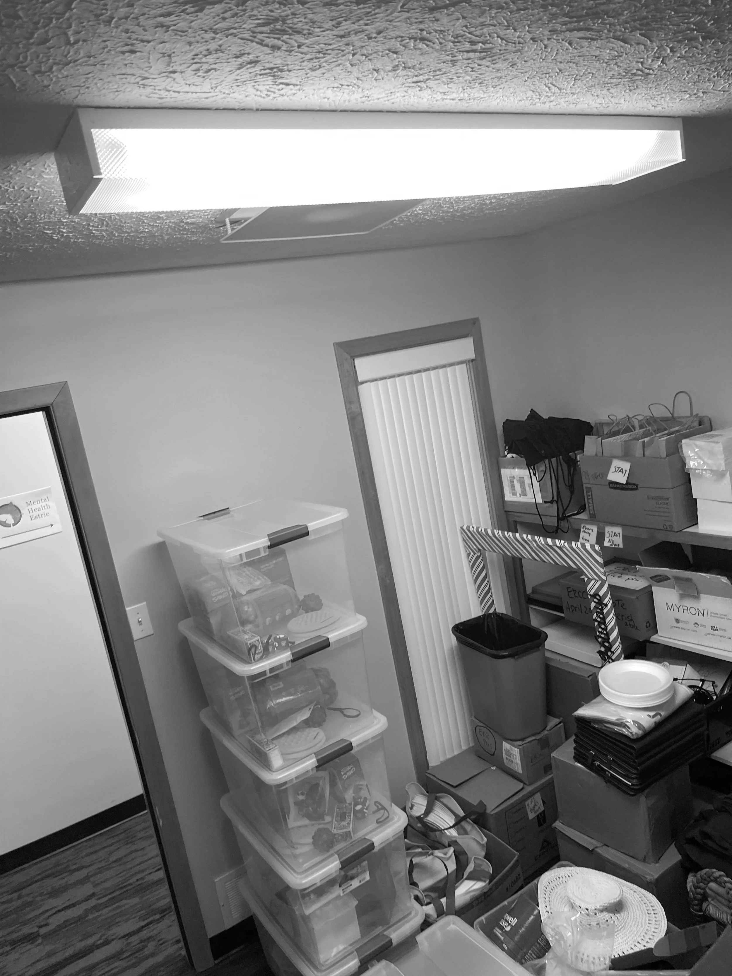 BEFORE - MERCH ROOM