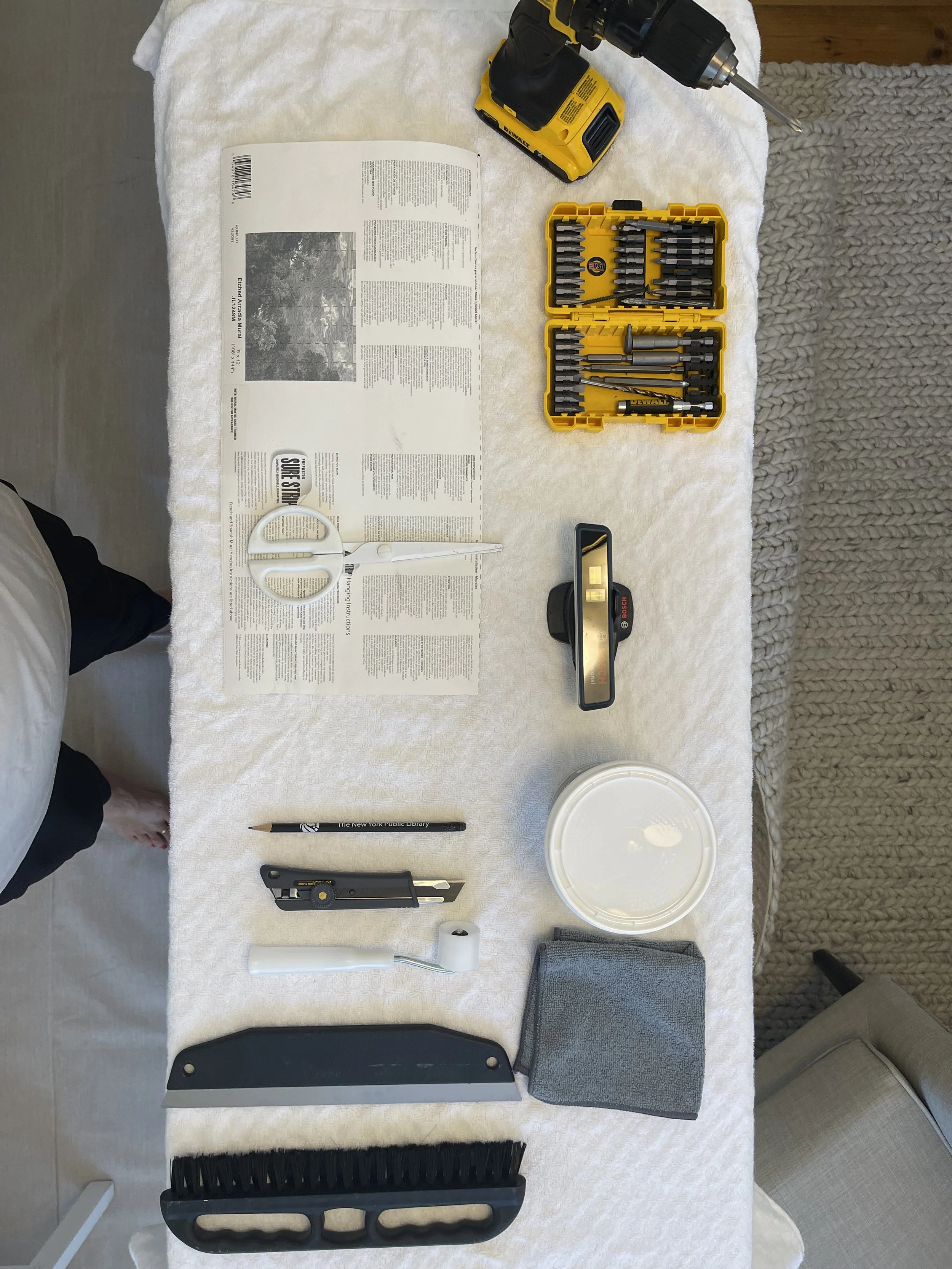 PREPARATION | Wallpaper tools