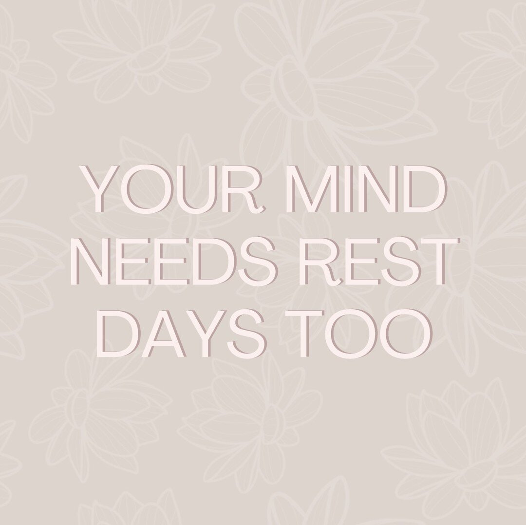 &quot;your mind needs rest days too&quot;
the new trend 'quiet quitting' is currently trending and I think it's an interesting take on workplace ethics. I mean, the trend feels like it only applies to anyone who is working under someone else (in whic