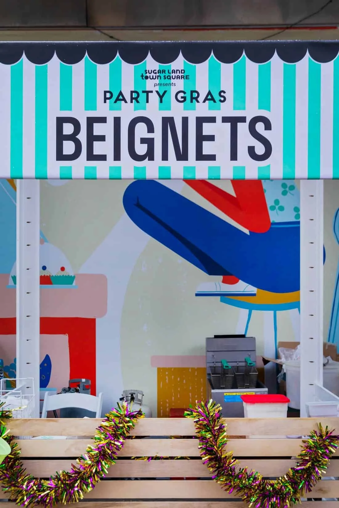 Mardi Gras Block Party at Sugar Land Town Square