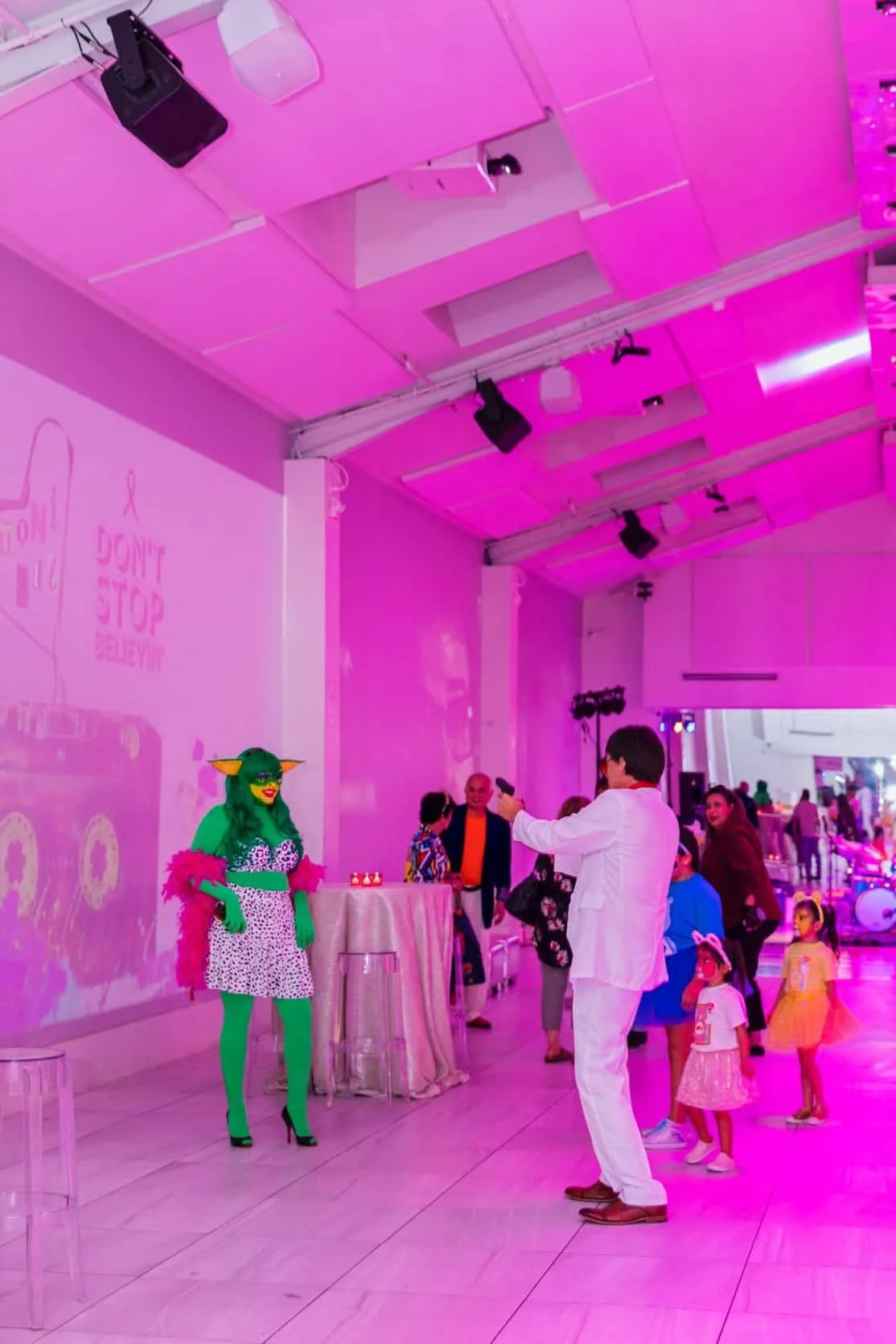 Monique's 80’s Themed Remission Celebration Guests