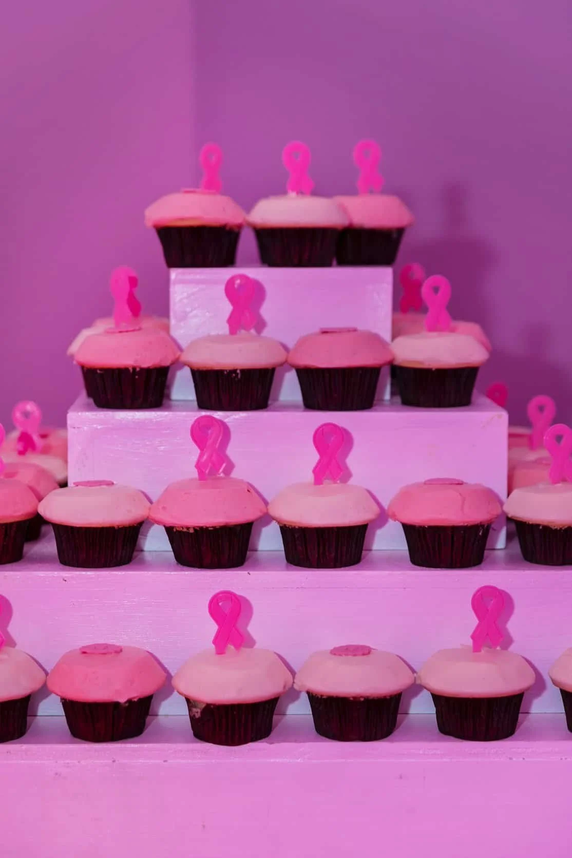 Monique's 80’s Themed Remission Celebration Cupcakes