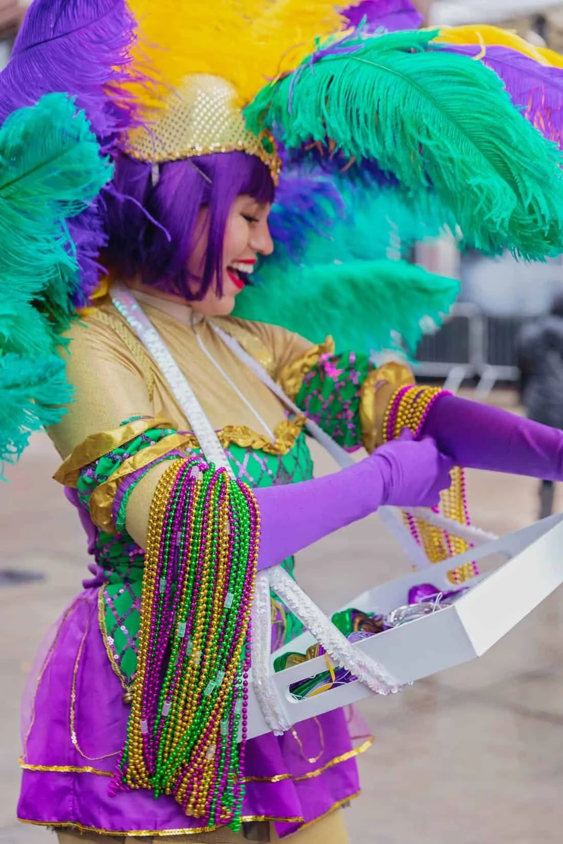 Mardi Gras Block Party at Sugar Land Town Square