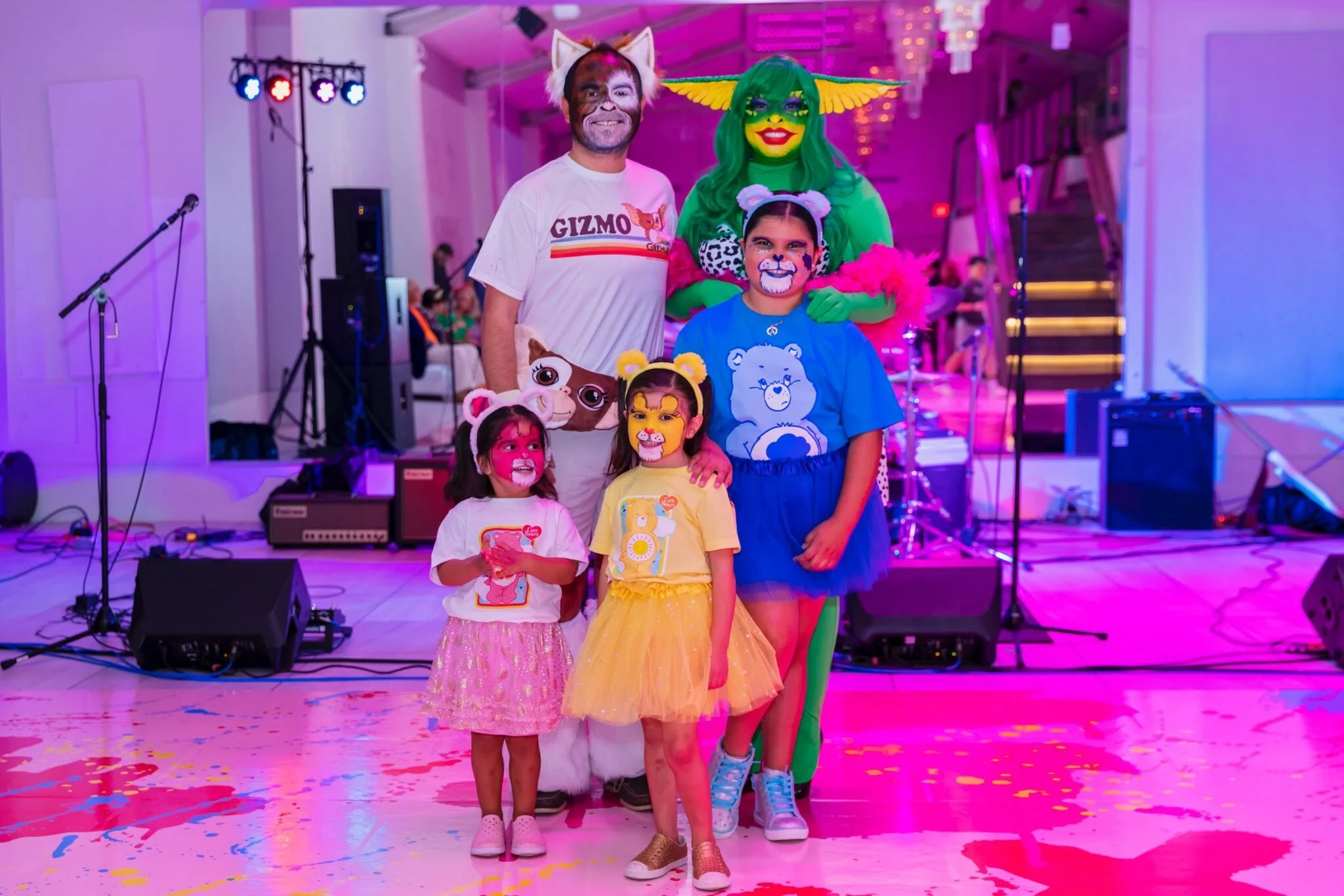 Monique's 80’s Themed Remission Celebration Guest Costumes