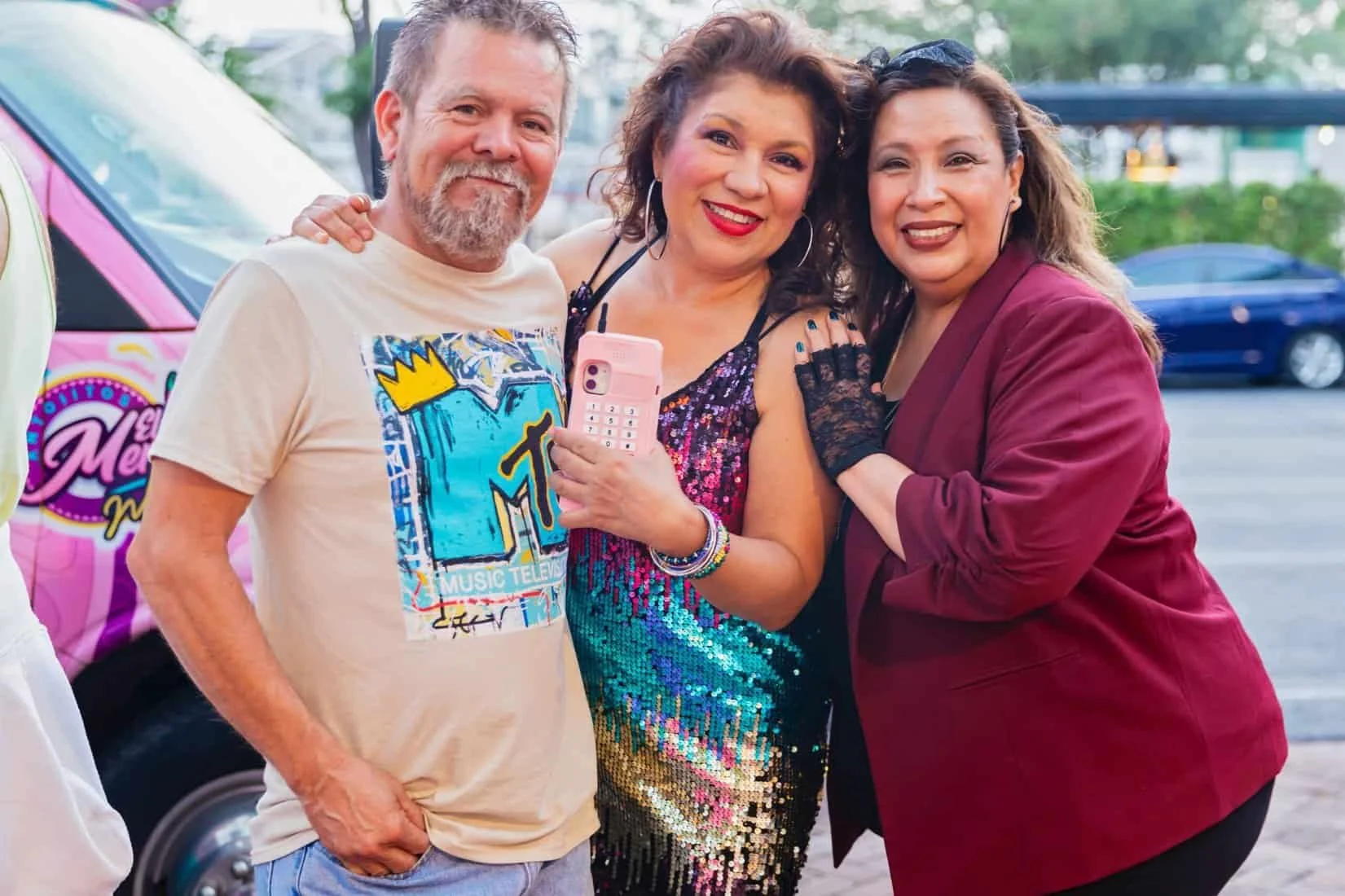 Monique's 80’s Themed Remission Celebration Guests