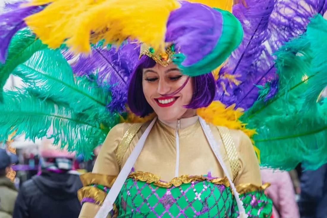 Mardi Gras Block Party at Sugar Land Town Square