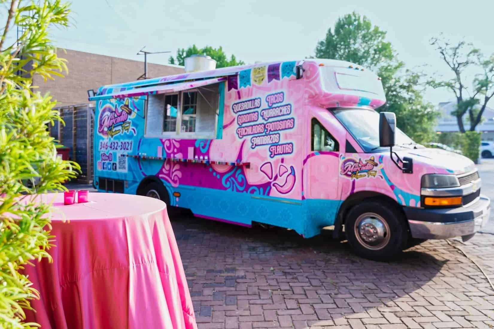 Monique's 80’s Themed Remission Celebration Food Truck