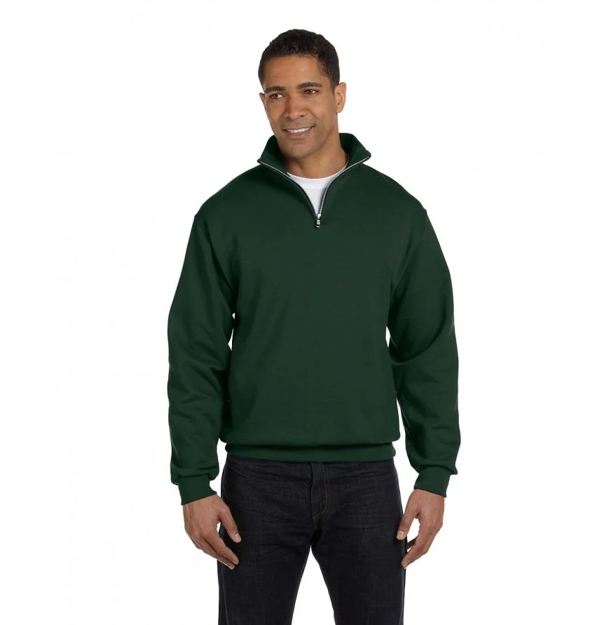 Jerzees 995M Unisex NuBlend® Quarter-Zip Cadet Collar Sweatshirt - 8 oz.
