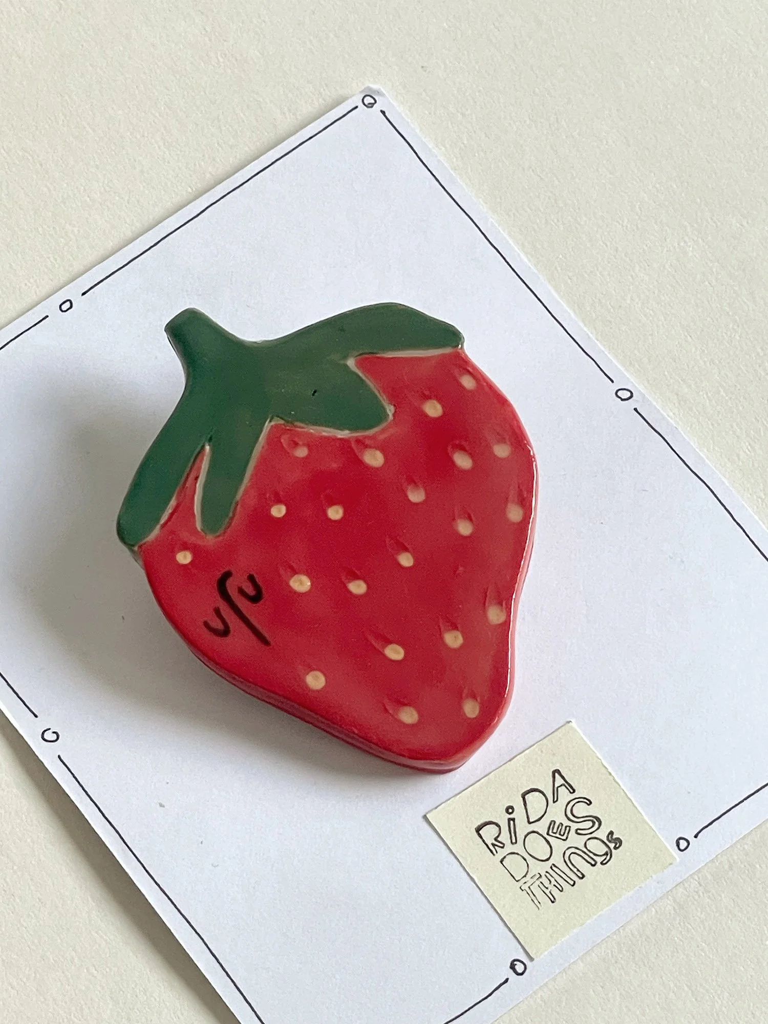 Strawberry Pin