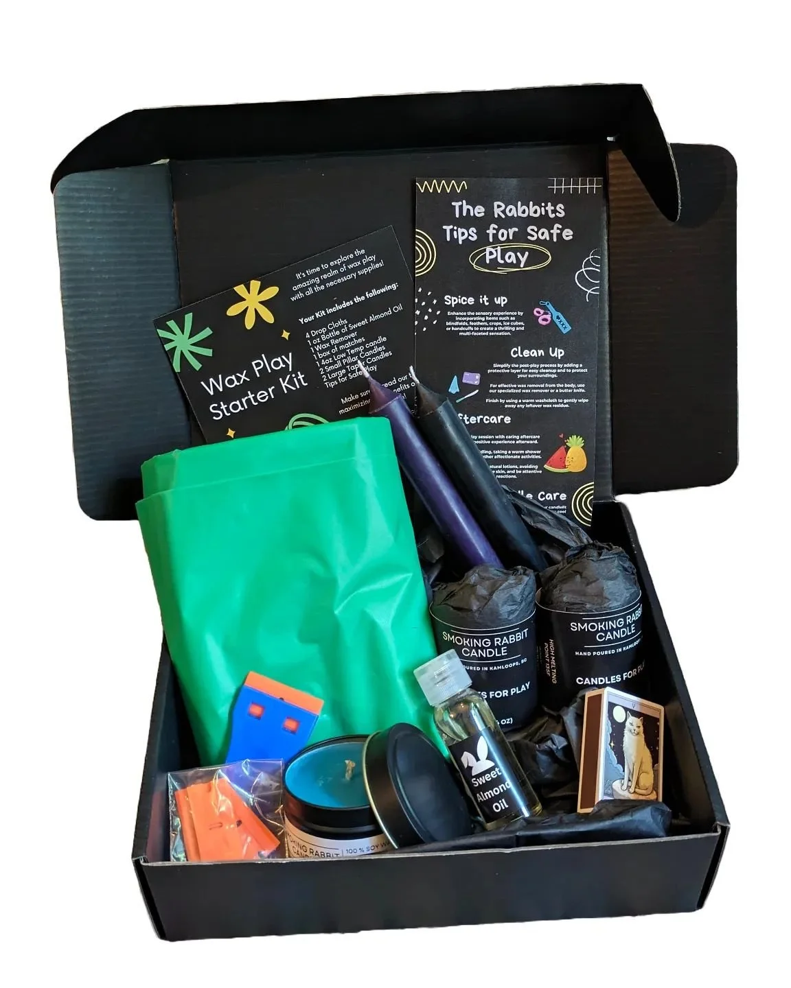 Hello Wax Play Starter kit!! These will be up on the website on June 25! Shipping will be $15 on these. Local Kamloops pickup available. #waxplaystarterkit #smokingrabbitcandle