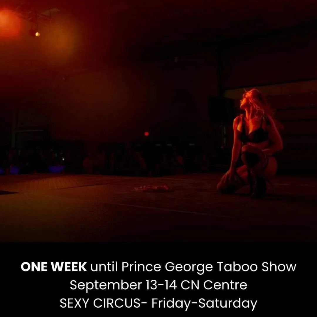 We will be in Prince George on Friday for Taboo!! #princegeorge #tabooshow